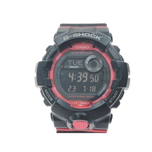 ▼▼ CASIO カシオ メンズ腕時計 クオーツ デジタル G-SHOCK Gショック ジー・スクワッド GBD-800 レッド×ブラック やや傷や汚れあり