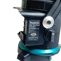 ♭♭ MAKITA マキタ 充電式　屋内・屋外兼用墨出し器　 SK312GD 10.8V　バッテリー1個付 やや傷や汚れあり_画像6