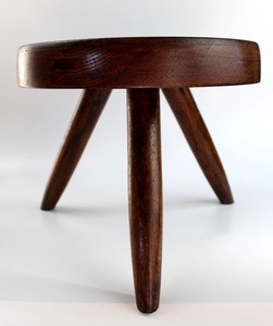  car ru Rod pe Lien Charlotte Perriand bell je stool Tabouret Berger 1950 period France made original p Roo ve chair 