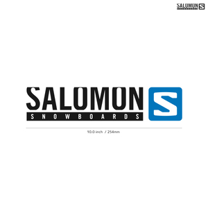 【SALOMON】サロモン★06★COLOR★カラー★ダイカットステッカー★切抜きステッカー★10.0インチ★25.4cm