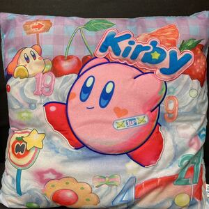 星のカービィ Kirby×monet アップリケクッション ケーキ グッズ カービィ クッション BIG でっかい 大きい 大きめ ぬいぐるみ