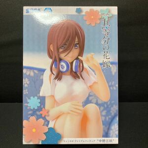 映画 五等分の花嫁 ちょこのせプレミアムフィギュア 中野三玖 フィギュア グッズ