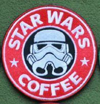 STARWARS COFFEE 刺繍パッチ ベルクロ ワッペン サバゲー