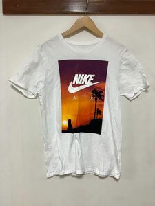 も1198 NIKE AIR ナイキ 半袖Tシャツ M ホワイト