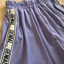 フレアスカートパンツ 紫 160 ジュニア パープル 美品_画像2