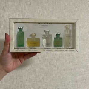 ブルガリ BVLGARI ミニ香水　新古品◆ ブルガリ BVLGARI 5ライン ミニチュア セット ミニ香水 5点セット　お値下