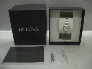 Bulova Broolla Quartz Watch Box Acted Ladies