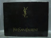 未使用 YVES SAINT LAURENT イヴ・サンローラン YSL 毛布 箱付き 寝具_画像2