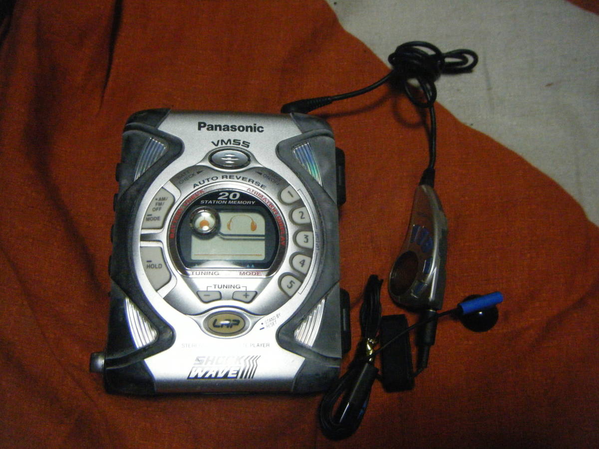 ヤフオク! -「panasonic shock wave」(再生専用) (カセットプレーヤー