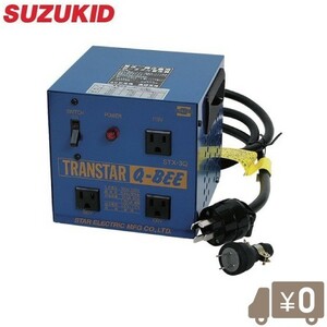 スズキッド トランスター Q-BEE STX-3Q [電工ドラム・コード 変圧器(トランス)]