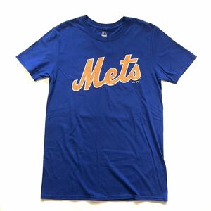 【新品未使用】Majestic マジェスティック ニューヨークメッツ 半袖Tシャツ 青/ブルー メンズM MLB メジャー 野球 ロビンソンカノ 24