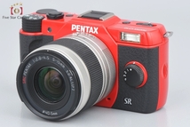 【中古】PENTAX ペンタックス Q10 ズームレンズキット レッド シャッター回数僅少_画像2