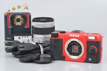 【中古】PENTAX ペンタックス Q10 ズームレンズキット レッド シャッター回数僅少_画像1