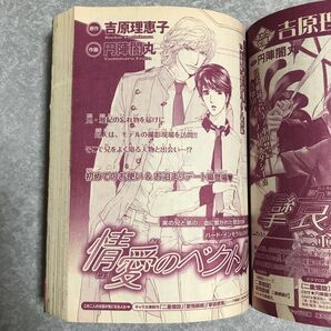 二重螺旋 吉原理恵子 番外編 情愛のベクトル 漫画版 掲載 小説 chara キャラ