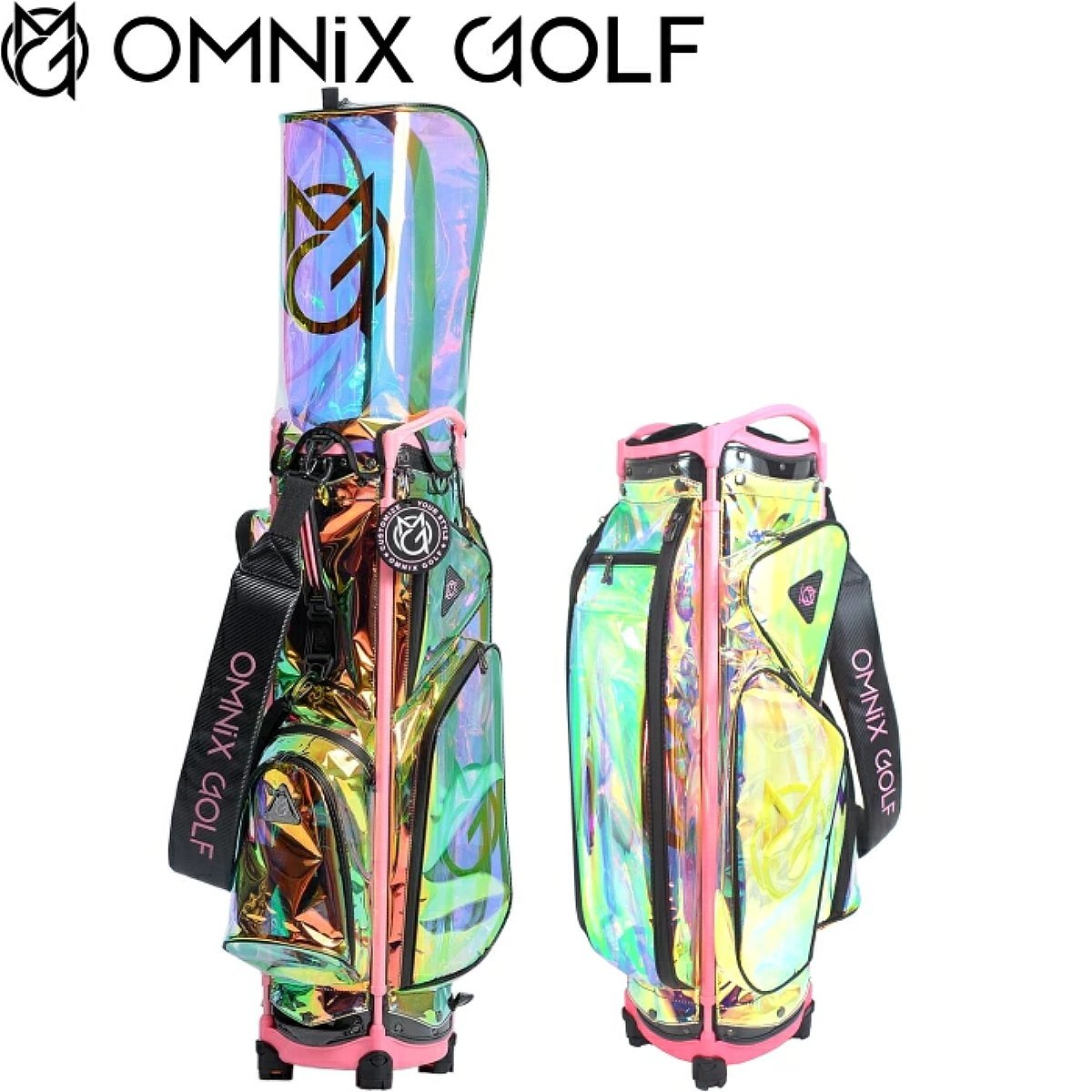 1円☆OMNIX オムニクス Rainbow CADDIE BAG レインボー キャディバッグ