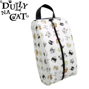 ★DULLY NA CAT　ダリーナキャット DN-SB 02　シューズケース（シルバー）★