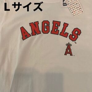 Lサイズ ホワイト エンゼルス Tシャツ ANGELS