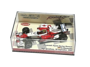 【新品】京商 MINICHAMPS★1/43 Panasonic TOYOTA Showcar Fuji Speedway 30 September 2007 ラルフ シューマッハ★ミニチャンプス F1