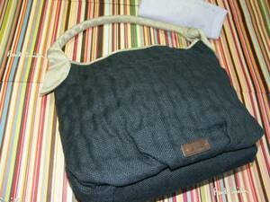 *S452-③ new goods genuine article Paul Smith tote bag storage bag attaching navy navy blue color bag 