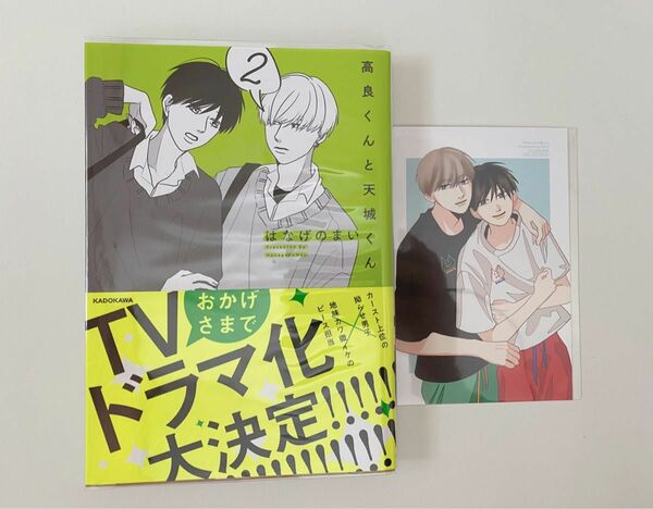 BL 漫画 アニメイト特典 とらのあな 高良くんと天城くん 2巻 特典 ポストカード