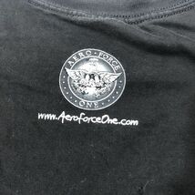 Aerosmith エアロスミス Tシャツ ファンクラブサイト AERO FORCE ONE ブラック XL 古着 ロック バンド ビンテージ[Q6505]_画像10