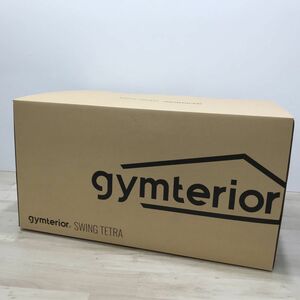 未開封 gymterior ジムテリア スウィングテトラ AZ-697 スカイブルー 腹筋サポート クッション[N4739]