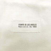 STAMPD スタンプド メンズ トップス ペイズリー柄 Dope ロゴプリント クルーネック 半袖Tシャツ WHITE XL_画像8