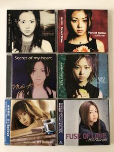 B16877　中古CD　delicious way+Perfect Crime+SECRET OF MY HEART+他3枚　倉木麻衣　6枚セット