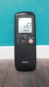 送料無料　操作確認済み　NER-VZE　NEC　エアコンリモコン