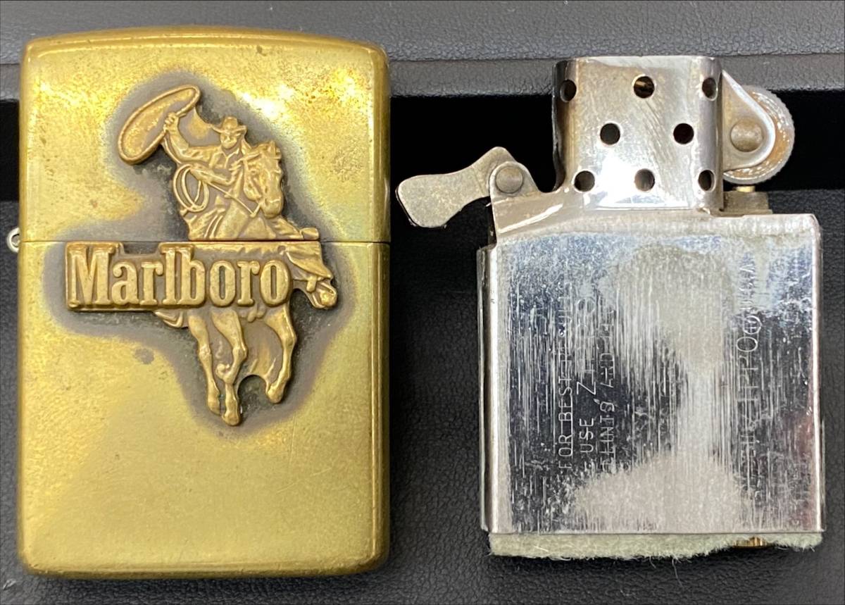 1368 【掘出し物①】Zippo/ジッポー Marlboro/マルボロ カウボーイ