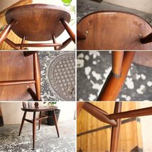 ■店頭価格￥２７５００■アーコールシスルバックチェア４１■英国Ercol ヴィンテージチェア 木製・古木椅子■イギリス_画像5