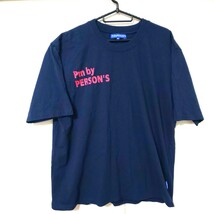 PmbyPERSON'S 4L 半袖 Tシャツ 3XL 大きいサイズ ネイビー 半袖Tシャツ ビッグサイズ 古着 トップス_画像1