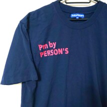 PmbyPERSON'S 4L 半袖 Tシャツ 3XL 大きいサイズ ネイビー 半袖Tシャツ ビッグサイズ 古着 トップス_画像7