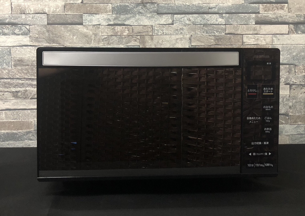 激安な ほぼ未使用 電子レンジ Scubism WDR-17HF-B ミラー扉 電子