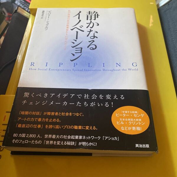 静かなるイノベーション　私が世界の社会起業家たちに学んだこと ビバリー・シュワルツ／著　藤崎香里／訳