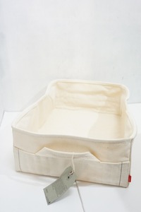 美品13SS WTAPSダブルタップス CONTAINER TRAY RAREGEMレアジェム キャンバス コンテナ トレイ 131RGRGD-HL01 アーカイブ白715N▲