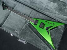 KRAMER ＜クレイマー＞ Dave Mustaine Vanguard Rust In Peace Alien Tech Green_画像2