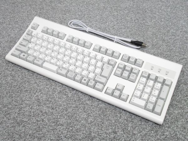 BUFFALO フルキーボード USB接続 パンタグラフ Macモデル ホワイト