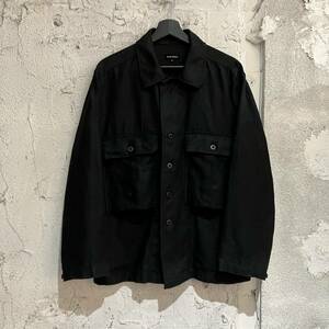 ほぼ未使用 evan kinori Bellow Pocket Jacket エヴァンキノリ リネンジャケット サイズM 併0840