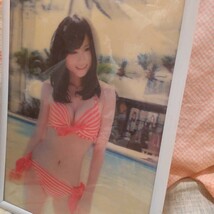 3D アイドル　額入り　フォト　40cm　同梱不可_画像5