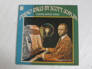 '70s ビンテージ　Scott Joplin, Joshua Rifkin Piano Rags　LP　スコット・ジョプリン　ピアノラグ　ジョシュア・リフキン