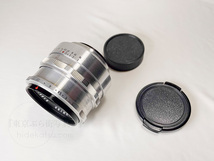 鷹の目のテッサー50mm シルバー【分解清掃・撮影チェック済み】Carl Zeiss Jena / Tessar 50mm F2.8 M42 _19t_画像2