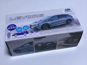 SUBARU スバル レボーグ レヴォーグ LEVORGアイサイト ぶつからない ミニカー モデルカー シルバー 未使用新品 限定品 販促 特注品 非売品