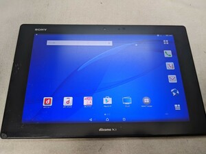 HK1472 docomo XPERIA Z2 tablet SO-05F SONY ソニー Android タブレット 簡易動作確認＆簡易清掃＆初期化OK 判定〇 送料無料 現状品