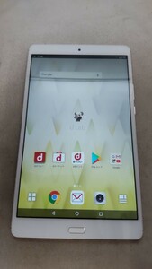 HK1410 docomo dtab Compact d-01J HUAWEI ファーウェイ android タブレット 簡易動作確認＆簡易清掃＆初期化OK 判定○ 送料無料 現状品