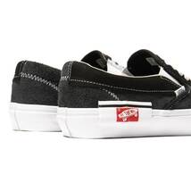 激レア 限定★国内正規 新品未使用品 Vans Vault Slip-On CAP LX BLACK TRUE WHITE 黒 28cm US10★_画像6