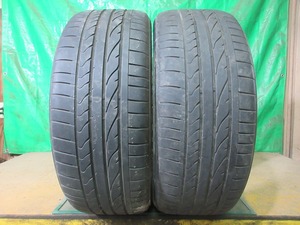 BRIDGESTONE POTENZA RE050A 225/50R18 2本 No.3475上 オンロード 夏タイヤ 70～80％残溝