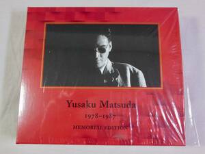 送料無料 ☆ 松田優作 ☆ YUSAKU MATSUDA 1978-1987 MEMORIAL EDITION 生産限定盤 ☆ CD2枚 DVD1枚