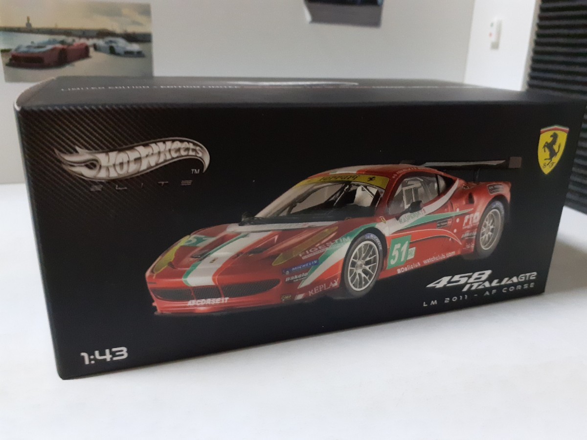 ☆ホットウィール・エリート/HotWHeeLs・ELITE:1/18 ☆フェラーリ