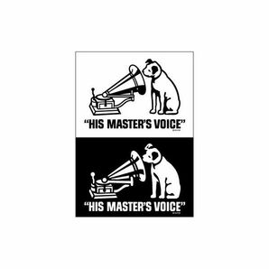 ビクター ニッパー ロゴ ステッカー VICTOR NIPPER ビクター犬 正規ライセンス商品